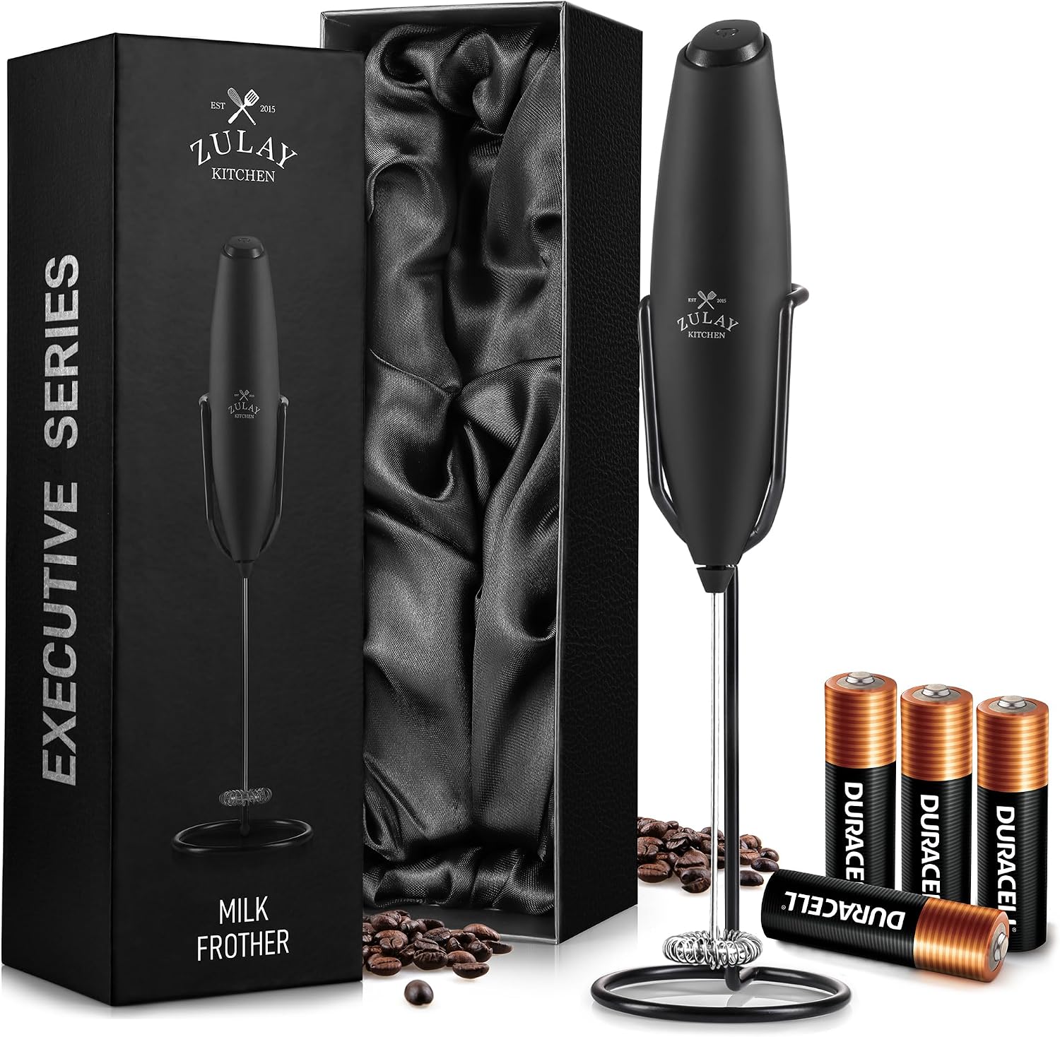 Milk Frother - Electric Milk Frother Handheld Foam Maker
