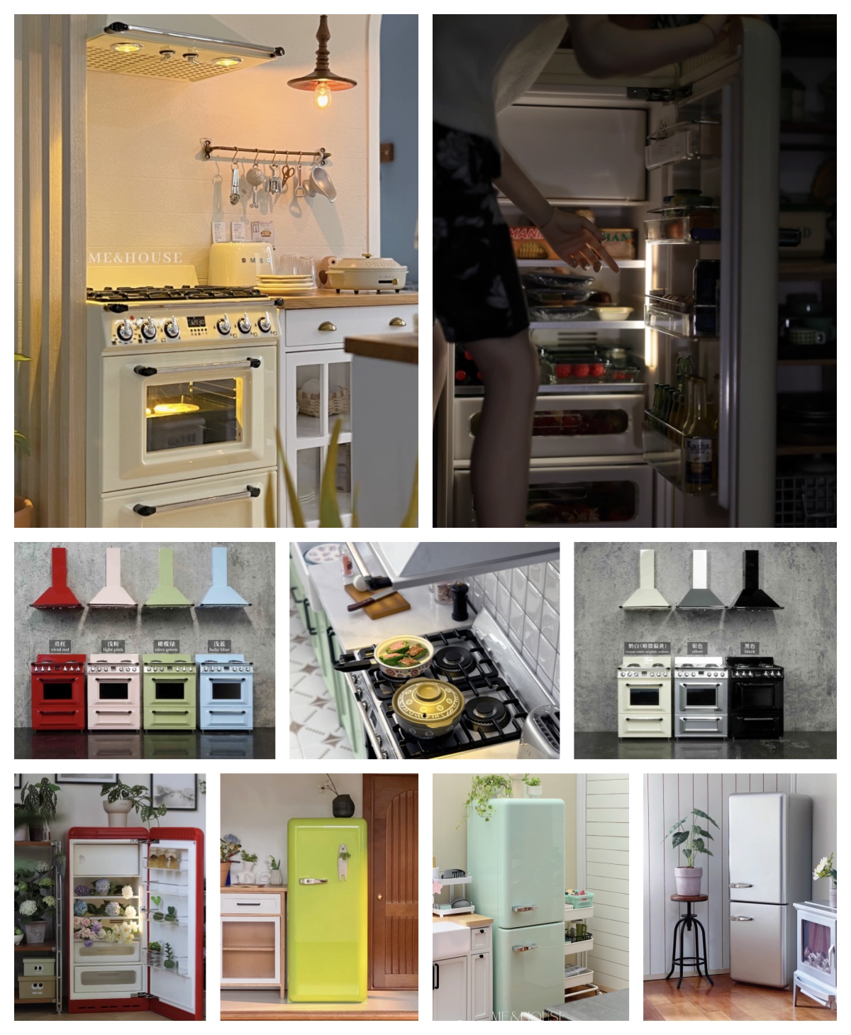 Kitchen Gadgets Small - 1/6 Modern Miniature Kitchen Furniture Blythe/BJD