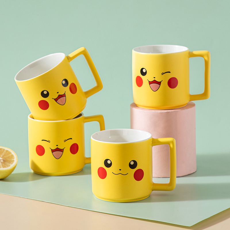 Kitchen Gadgets Gift - New Cartoon Pokemon Pikachu Mug Breakfast