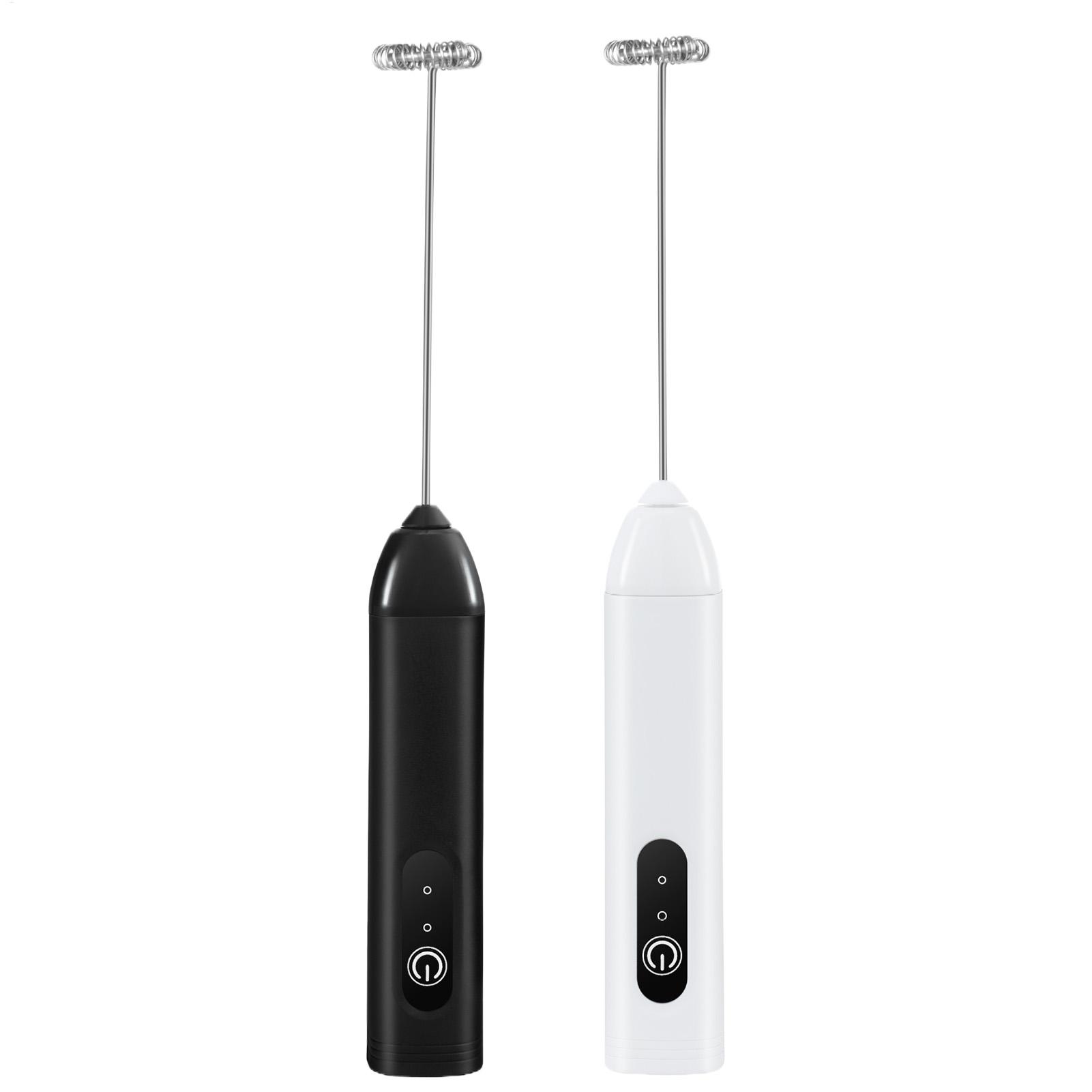 Milk Frother - Handheld Milk Frother Wand Rechargeable Foam
