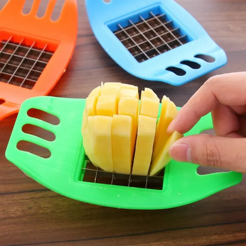 Kitchen Gadgets Cutting Tools - French Fries Maker Potato Cutter Vegetable