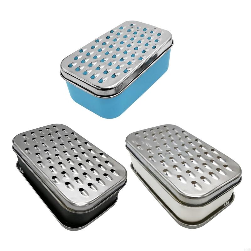 Cheese Grater Box - 400D Cheese Grater with Saver Container