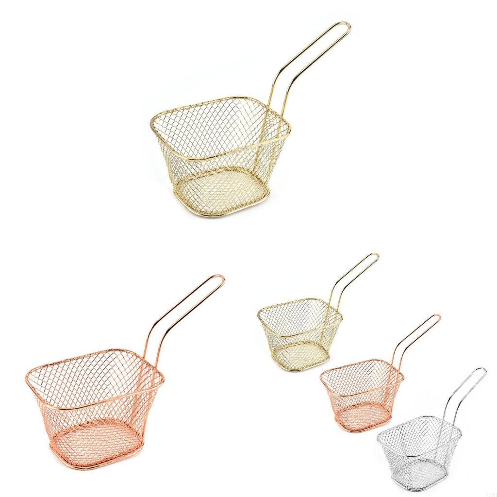 Kitchen Gadgets For Chefs - F19B Chips Frying Basket Strainer Fryer