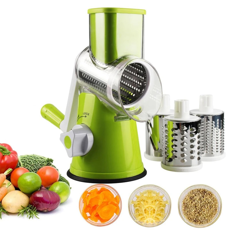 Cheese Grater Box - Manual Rotary Cheese Grater for Vegetable