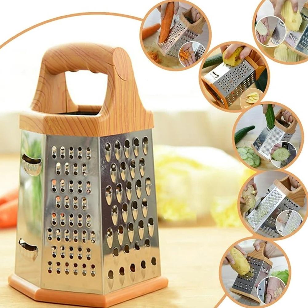 Cheese Grater Box - Multifunctional Vegetables Box Grater Stainless Steel