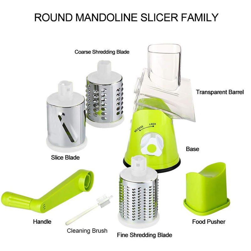 LMETJMA Manual Rotary Vegetabl - Cheese Grater Box recension och pris