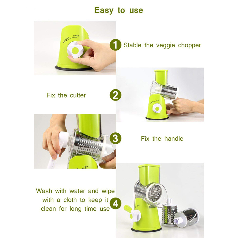 LMETJMA Manual Rotary Vegetabl - Cheese Grater Box recension och pris