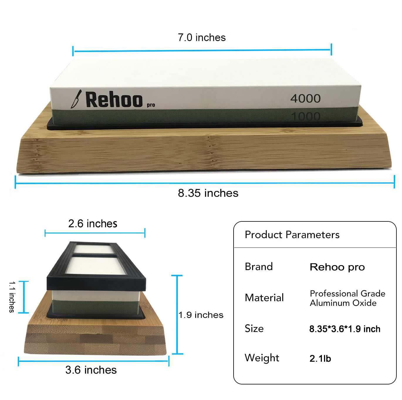 Rehoo Double-sided Sharpening  - Kitchen Gadgets For Chefs recension och pris