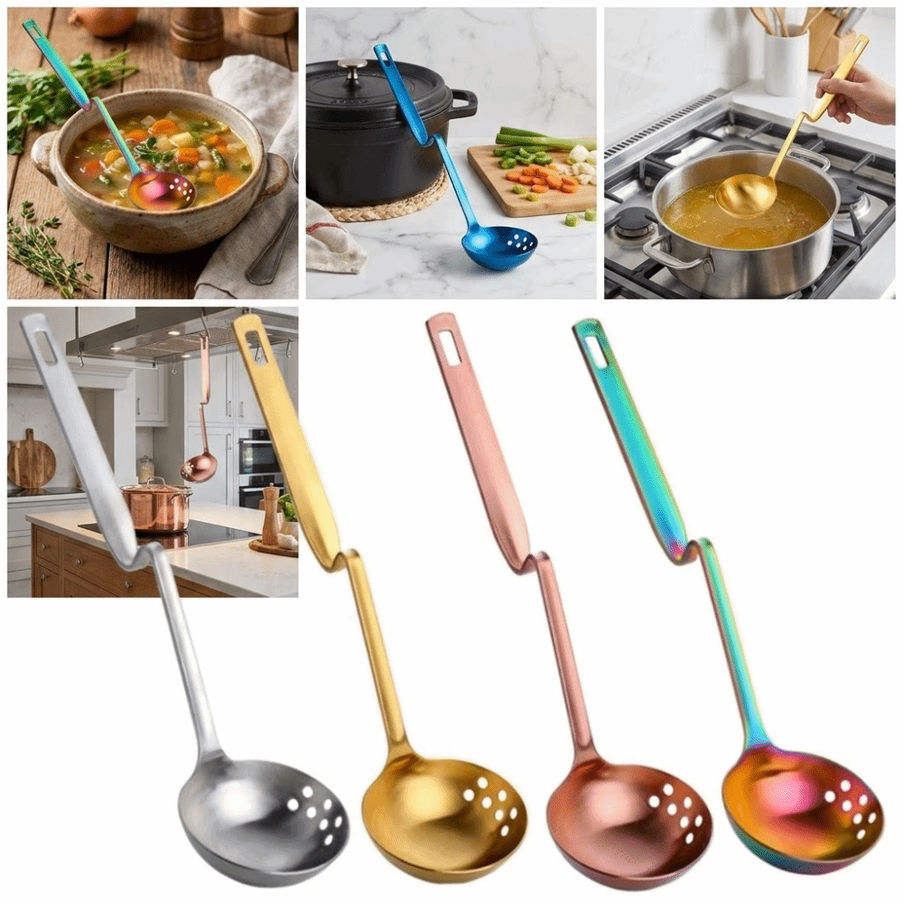 Z-shaped Hot Pot Spoon Long Ha - Kitchen.Gadgets With A Z recension och pris
