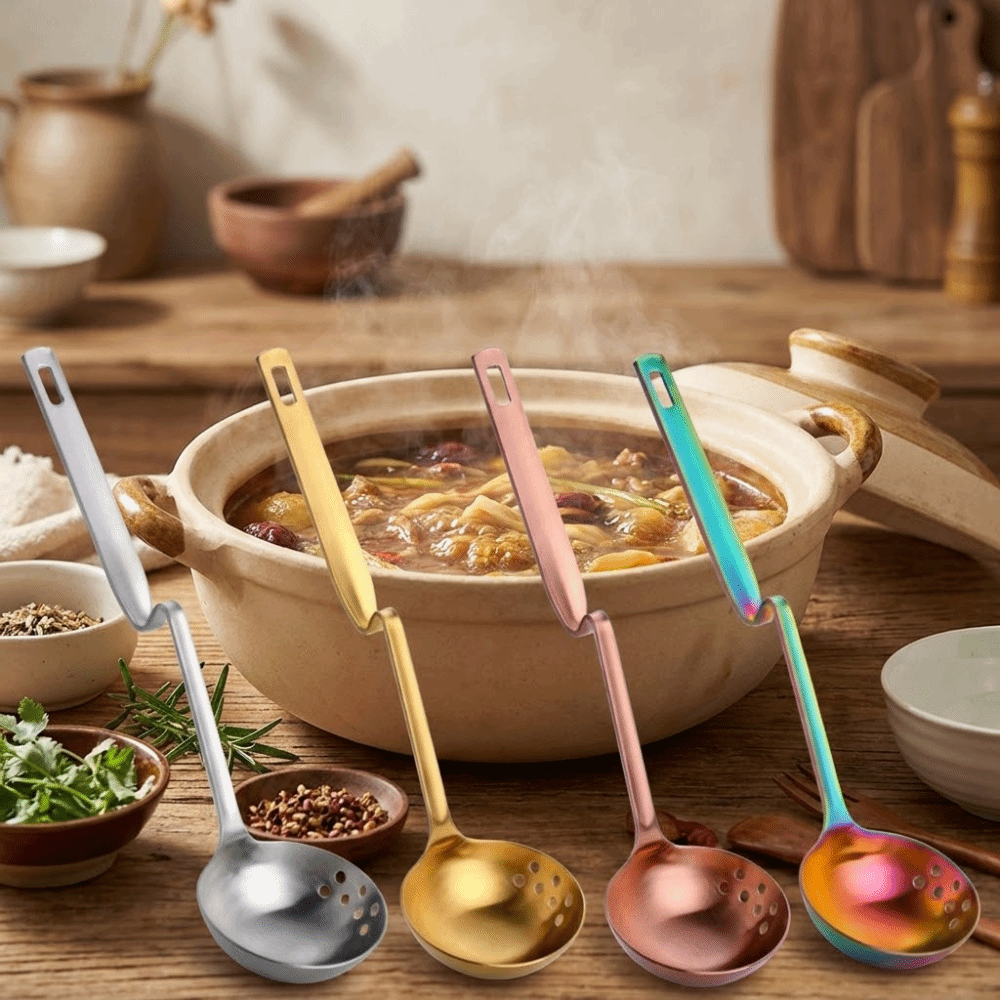 Z-shaped Hot Pot Spoon Long Ha - Kitchen.Gadgets With A Z recension och pris