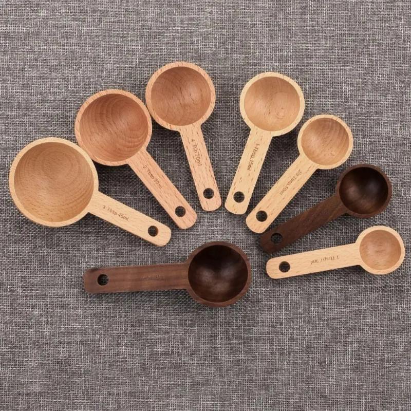 Wooden Measuring Spoon 7.5-45M - Kitchen Gadgets For Chefs recension och pris