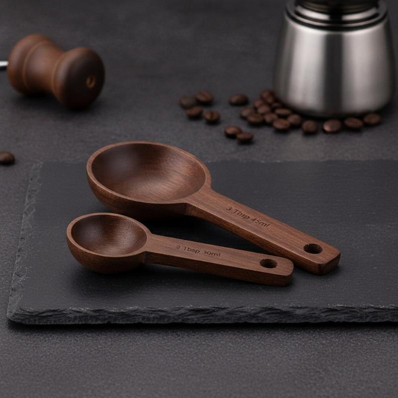 Wooden Measuring Spoon 7.5-45M - Kitchen Gadgets For Chefs recension och pris