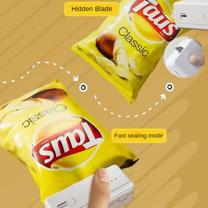 2 In 1 Mini Portable Sealing M - Kitchen Gadgets Small recension och pris