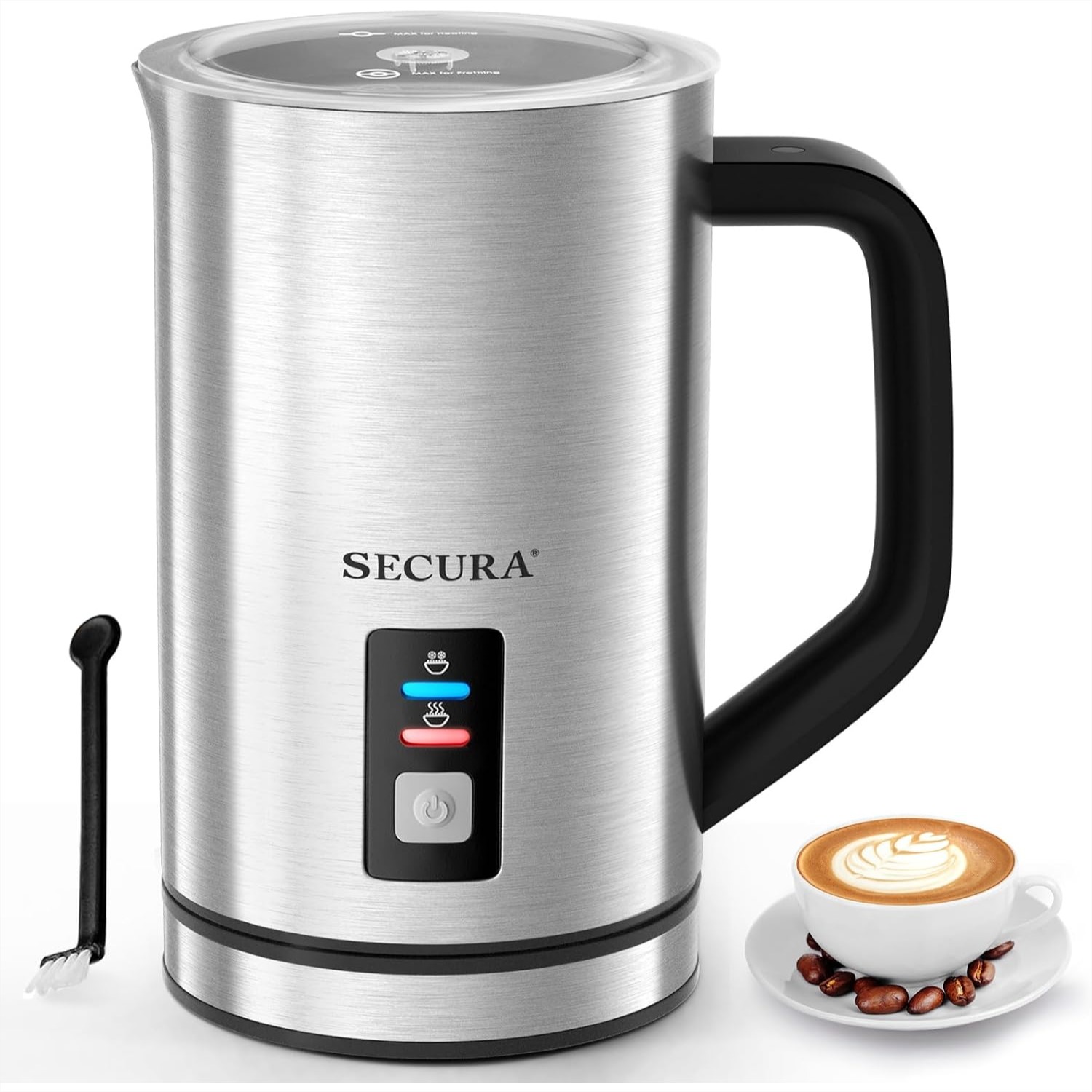 Electric Milk Frother Stainles - Milk Frother recension och pris