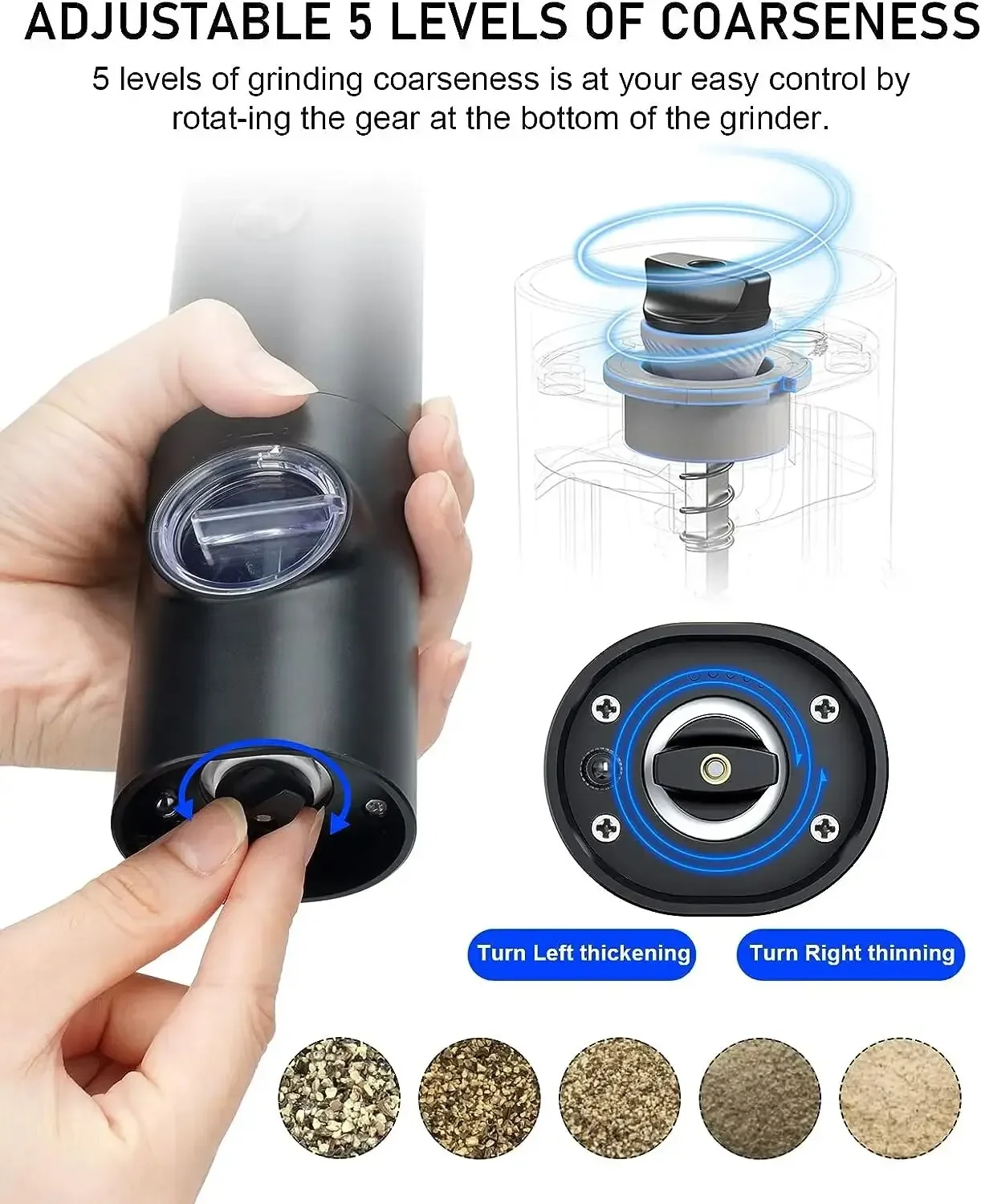 Electric Salt And Pepper Grind - Kitchen Gadgets Small recension och pris
