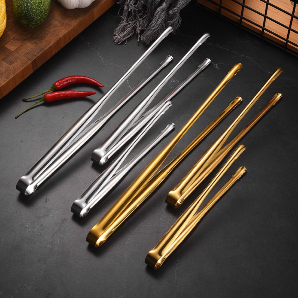 Stainless Steel Grill Tongs Fo - Kitchen Gadgets And Utensils recension och pris