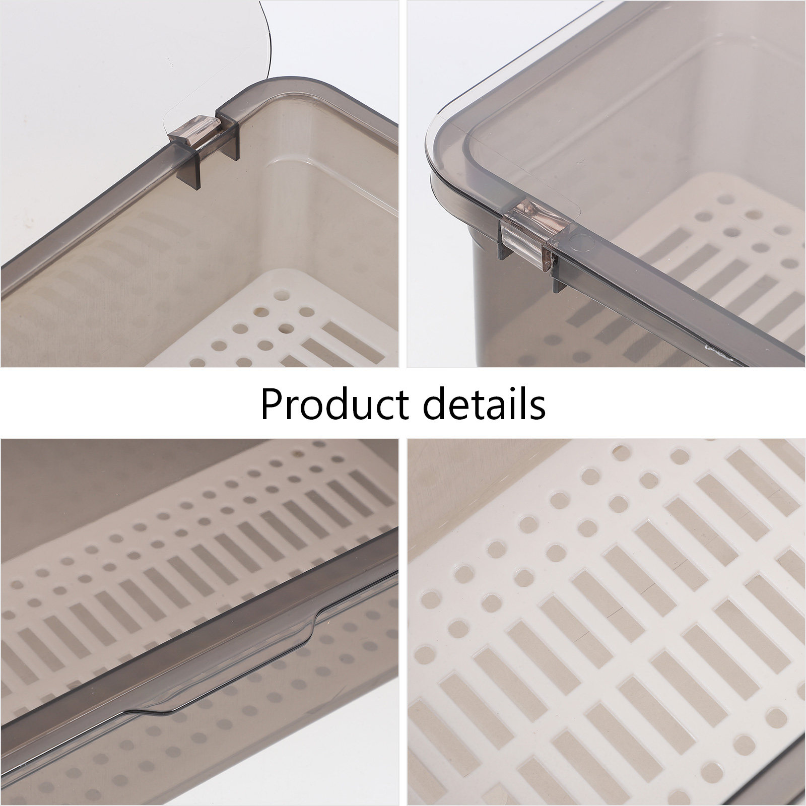 Chopsticks Storage Box Gray Tr - Kitchen Utensil Holder recension och pris