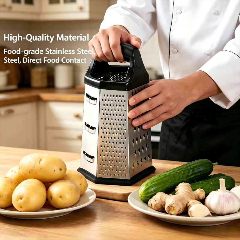 6 Sided Stainless Steel Box Gr - Cheese Grater Box recension och pris