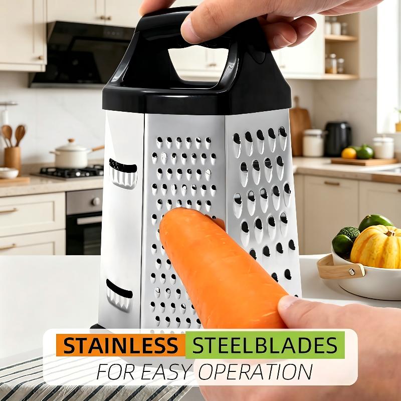 6 Sided Stainless Steel Box Gr - Cheese Grater Box recension och pris