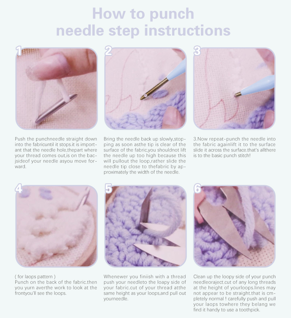 20x20cm Punch Needle Embroider - Kitchen Gadgets Crossword recension och pris