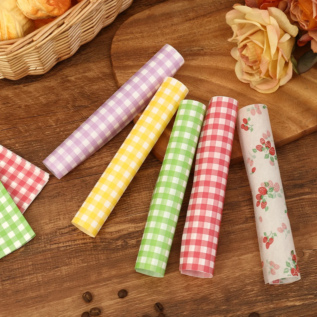 50Pcs Oilproof Wrapping Paper  - Kitchen Gadgets Gift recension och pris