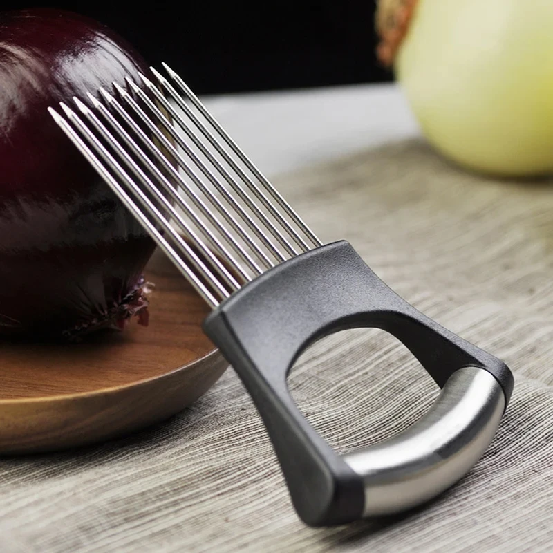 Stainless Steel Onion Cutter H - Kitchen Gadgets Cutting Tools recension och pris