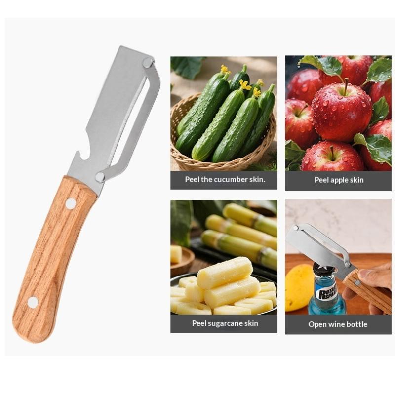 3 in 1 Serrated Peeler Knife f - Kitchen Gadgets For Chefs recension och pris