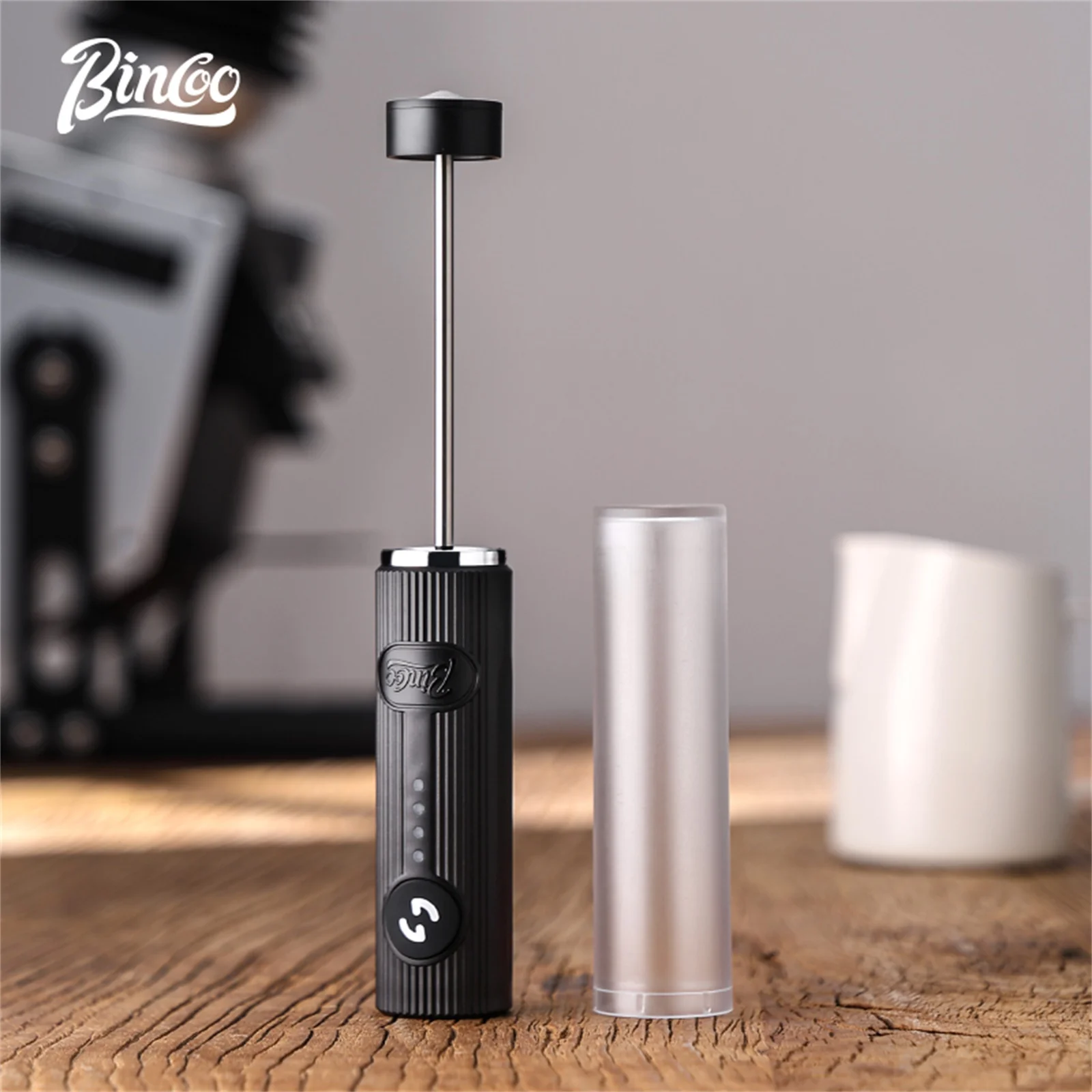 Bincoo UPGRADED Electric Coffe - Milk Frother recension och pris