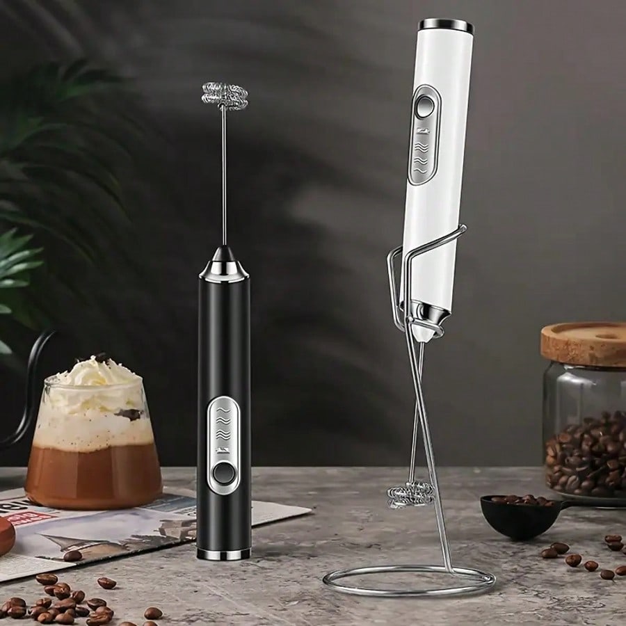 1-Pack Handheld Electric Mixer - Milk Frother recension och pris