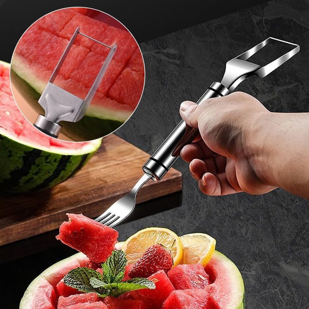 2-In-1 Stainless Steel Fruit C - Kitchen Gadgets Cutting Tools recension och pris