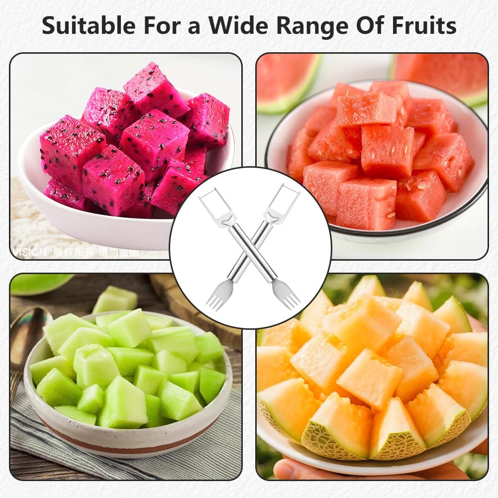 2-In-1 Stainless Steel Fruit C - Kitchen Gadgets Cutting Tools recension och pris