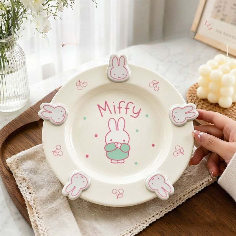 Anime Miffy Dinner Plate Ceram - Kitchen Gadgets Gift recension och pris