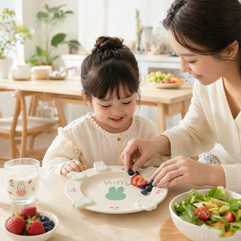 Anime Miffy Dinner Plate Ceram - Kitchen Gadgets Gift recension och pris