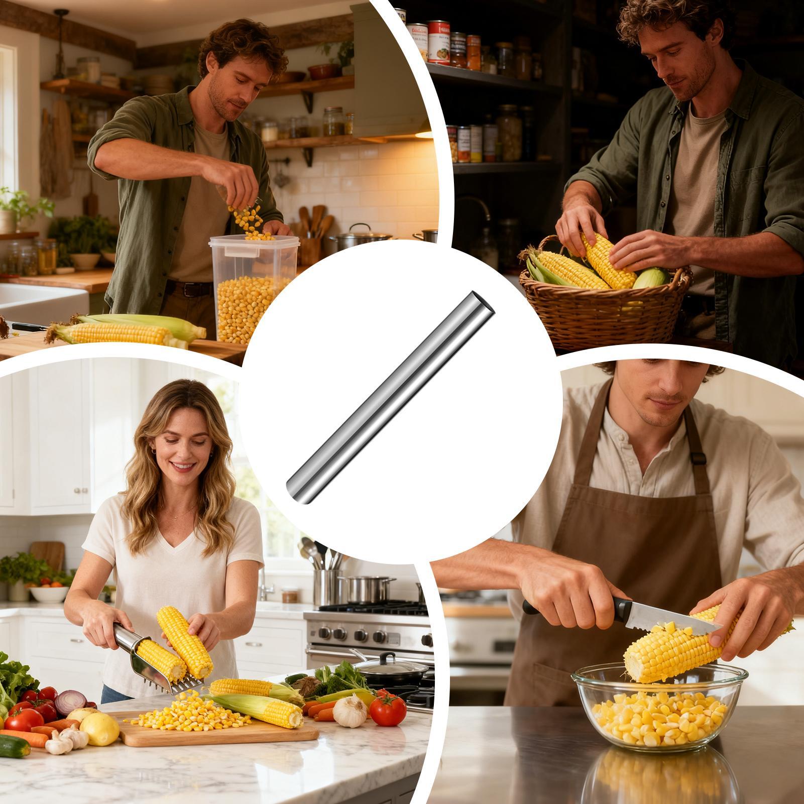Corn Cob Peeler Stainless Stee - Kitchen Gadgets For Chefs recension och pris
