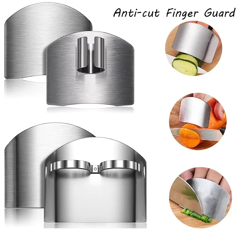 1-6Pcs Stainless Steel Finger  - Kitchen Gadgets Cutting Tools recension och pris