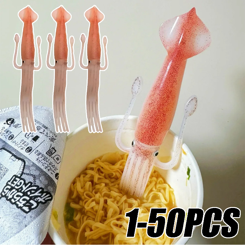 1-50PCS Octopus Themed Food Fo - Kitchen Gadgets And Utensils recension och pris