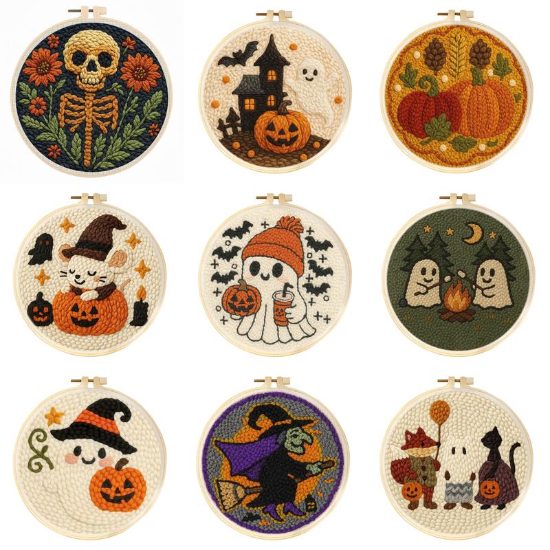 Punch Needle Kit Ghost Pumpkin - Kitchen Gadgets Crossword recension och pris
