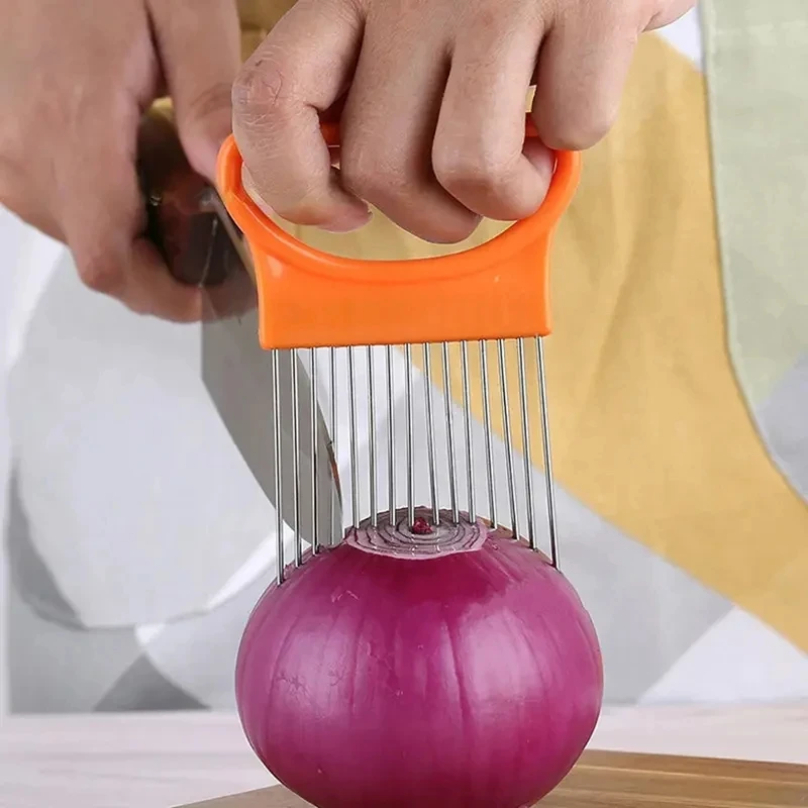 Stainless Steel Onion Cutter H - Kitchen Gadgets Cutting Tools recension och pris