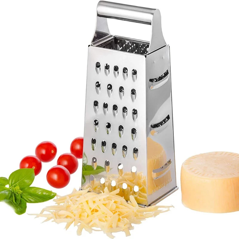 Stainless Steel 4 Sided Blades - Cheese Grater Box recension och pris