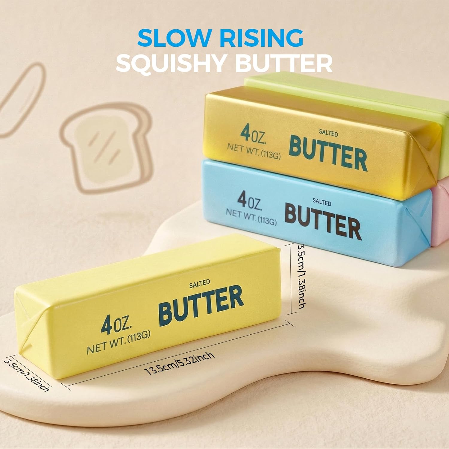 New Soft Slow Rebound Butter S - Kitchen Gadgets Gift recension och pris