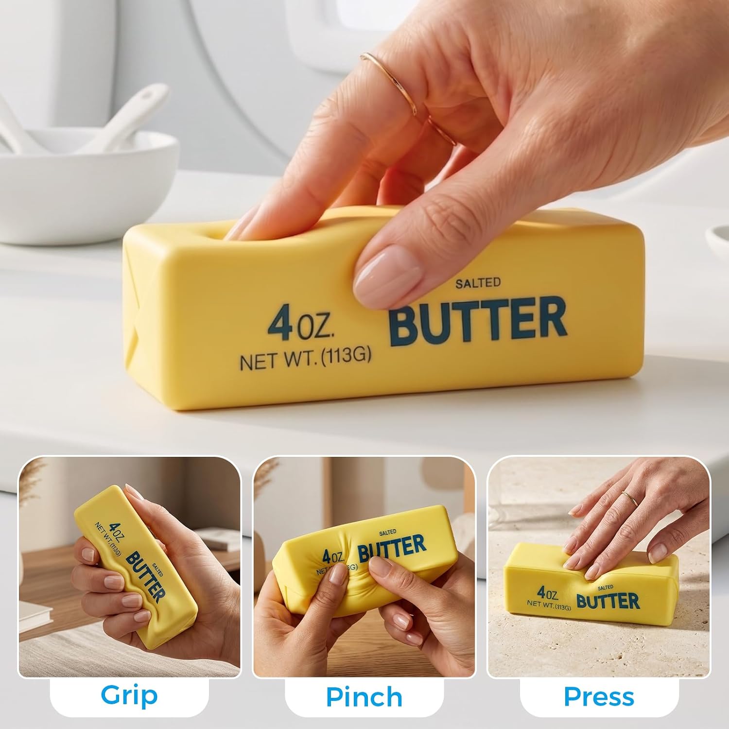 New Soft Slow Rebound Butter S - Kitchen Gadgets Gift recension och pris