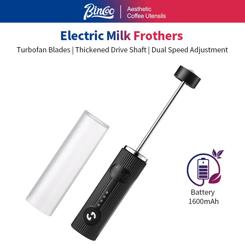 BINCOO Electric Coffee Frother - Milk Frother recension och pris