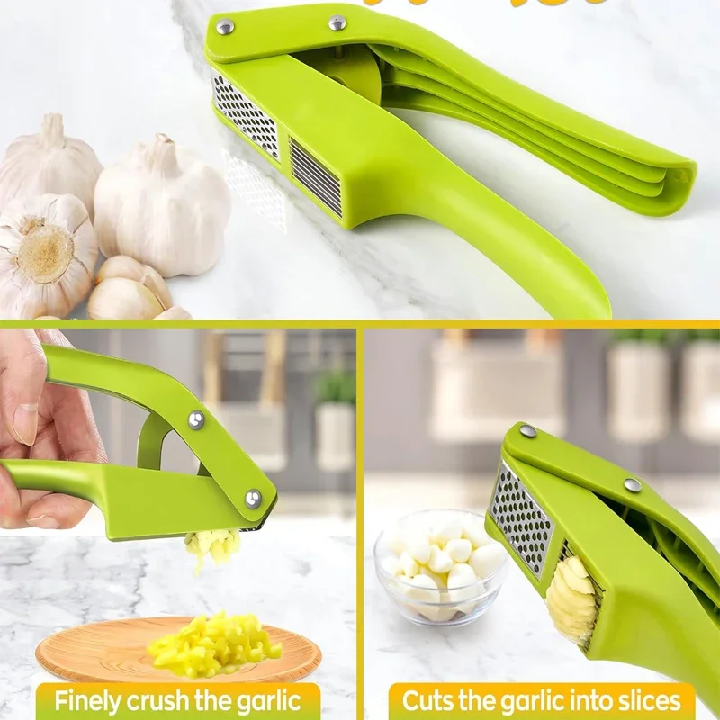 2 in 1 Garlic Ricer and Slicer - Kitchen Gadgets Gift recension och pris