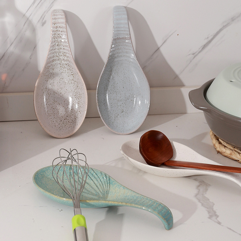 Ceramic Spoon Rest for Stove T - Kitchen Utensil Holder recension och pris