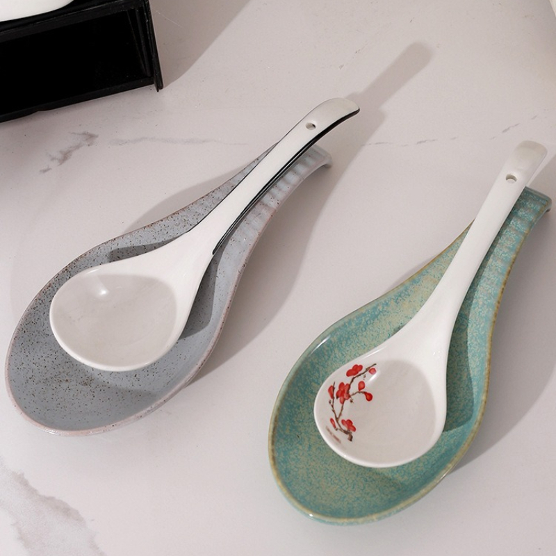 Ceramic Spoon Rest for Stove T - Kitchen Utensil Holder recension och pris