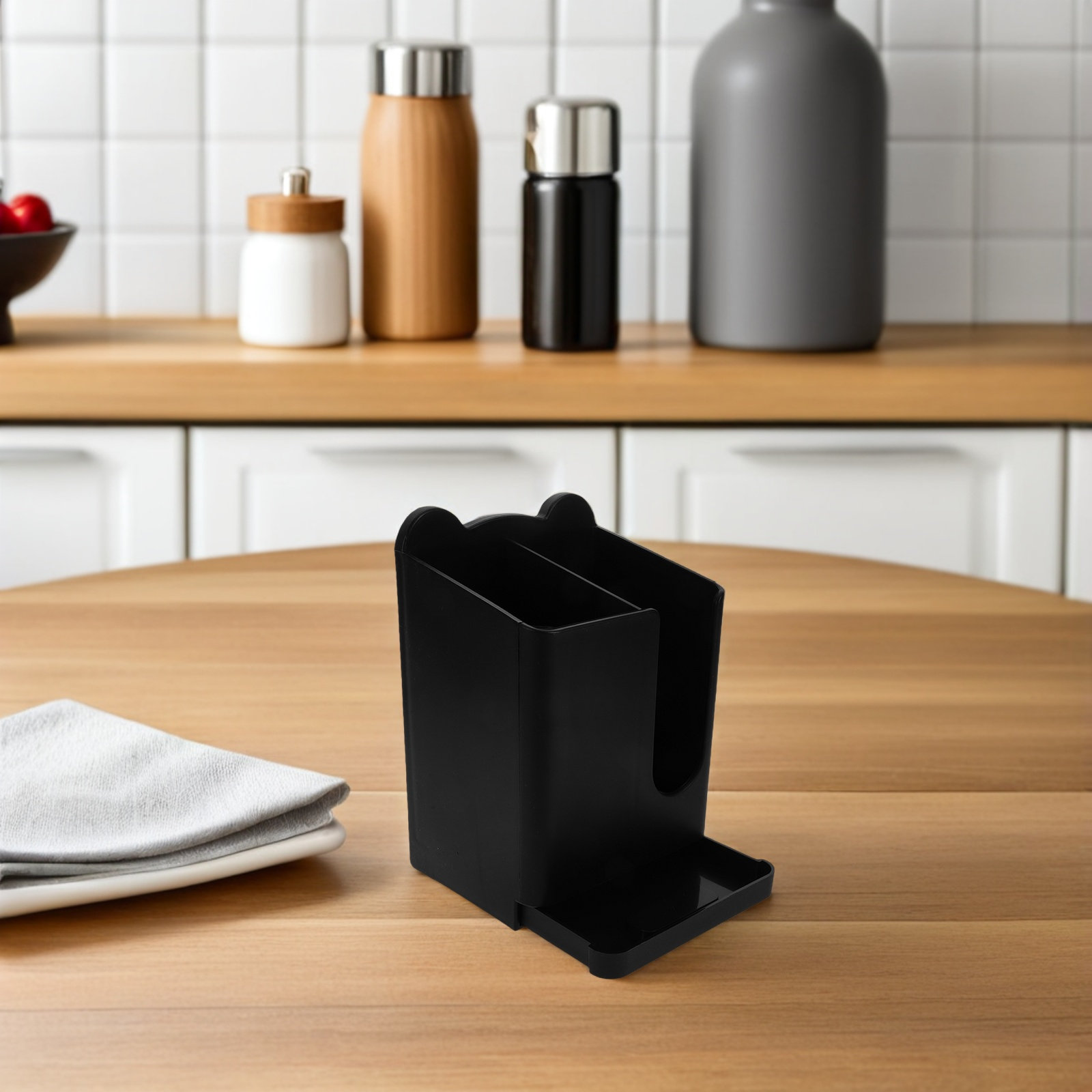 2Pcs Chopsticks and Spoon Hold - Kitchen Utensil Holder recension och pris